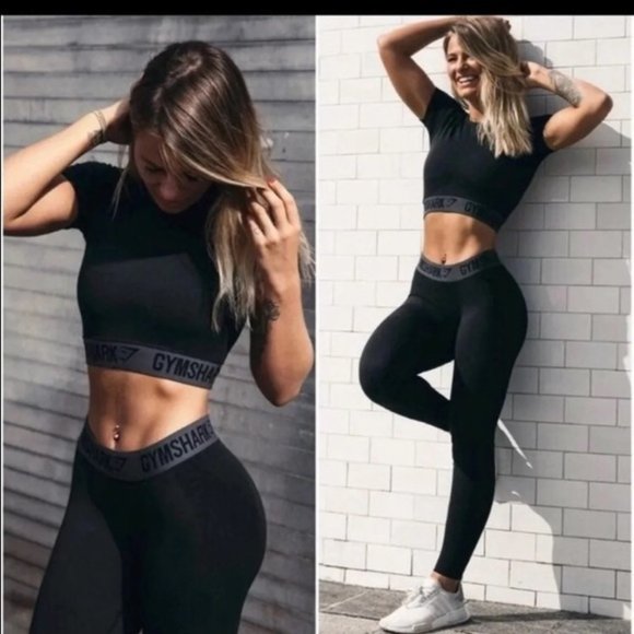 Gymshark Pants - Gymshark Flex Seamless Athletic Black Leggings